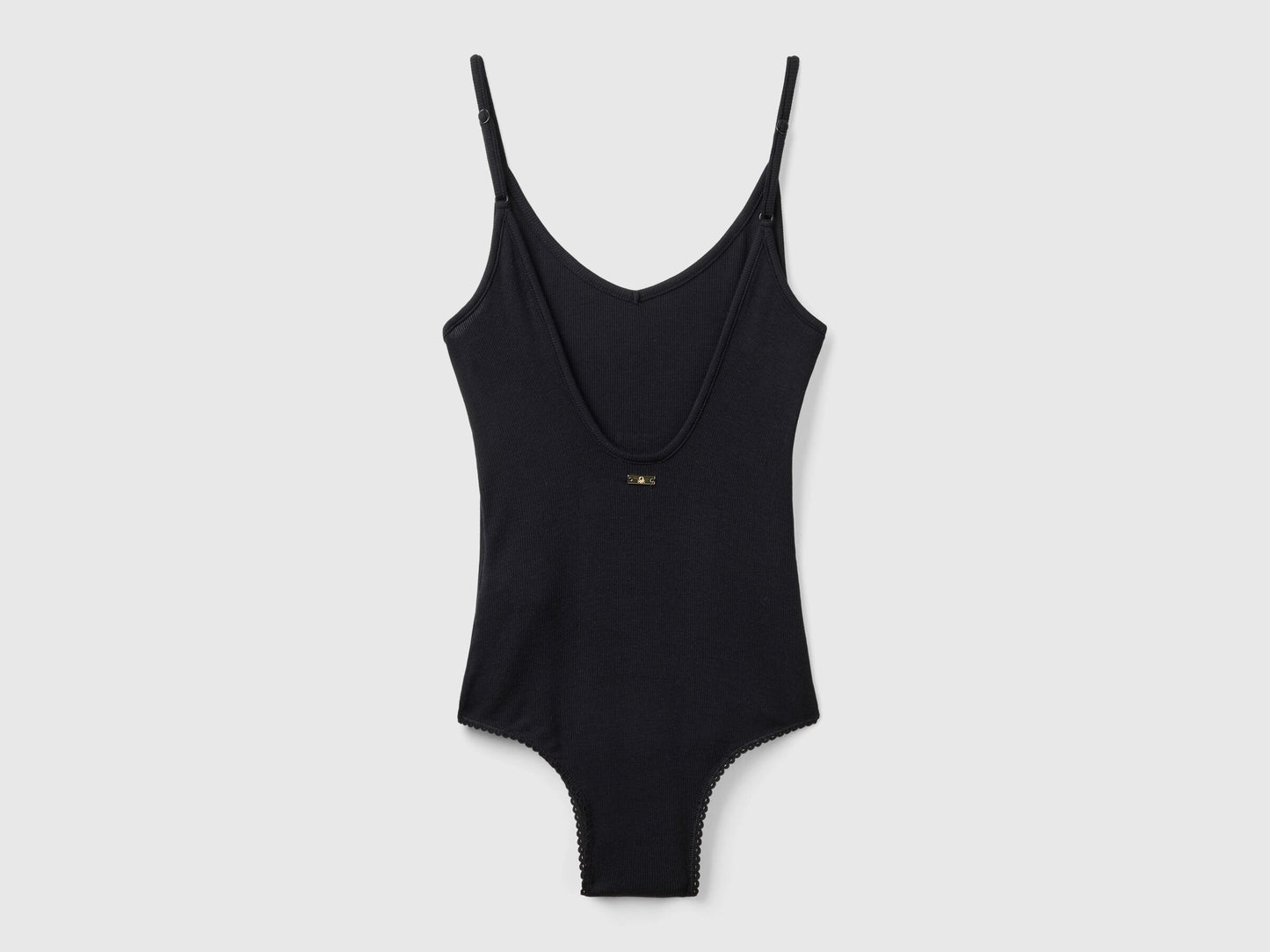 Body Suit in Viscose | Nero | Donne| https://ib-li.com