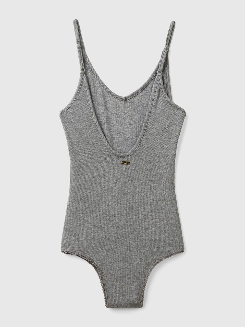 Body Suit in Viscose | Grigio | Donne| https://ib-li.com