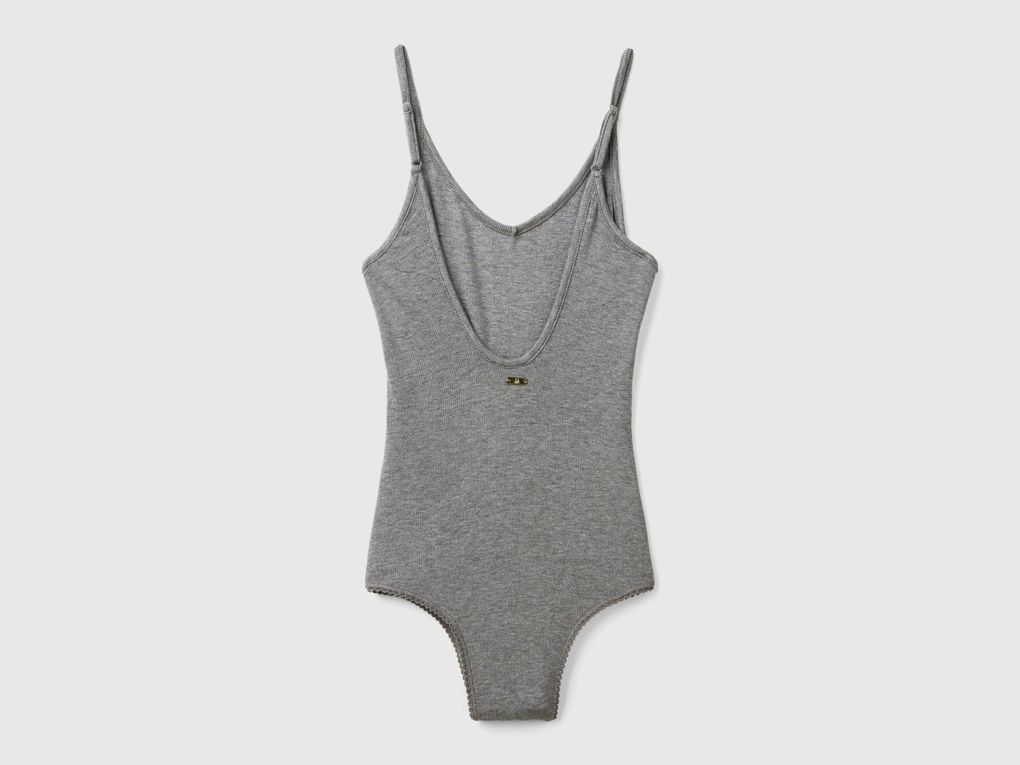 Body Suit in Viscose | Grigio | Donne| https://ib-li.com