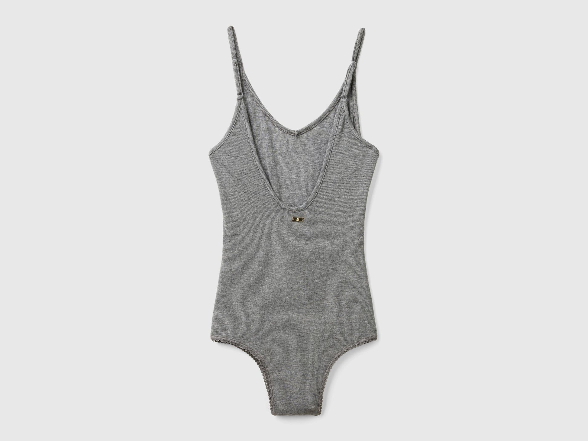 Body Suit in Viscose | Grigio | Donne| https://ib-li.com